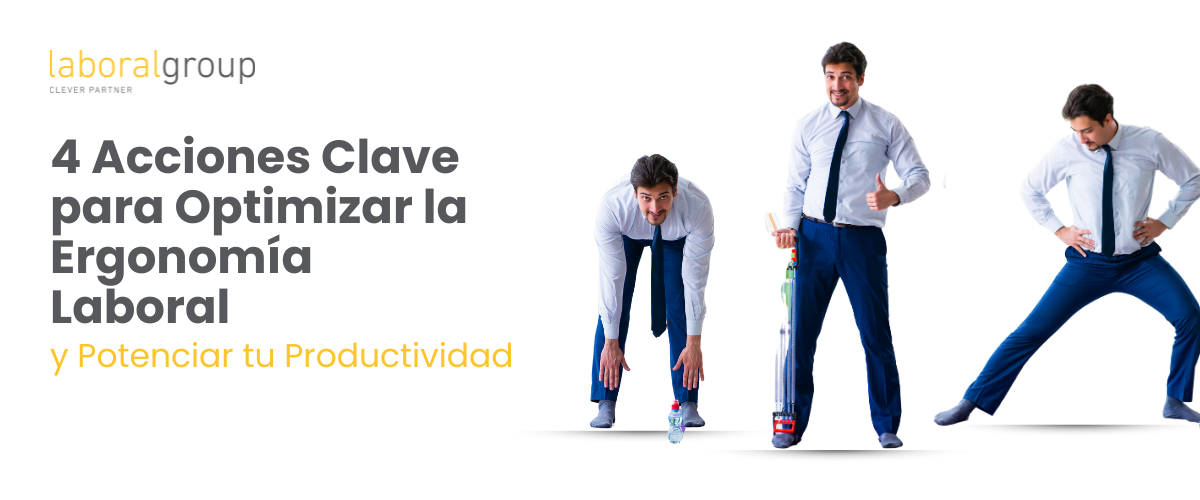 4 Acciones Clave para Optimizar la Ergonomía Laboral y Potenciar tu Productividad