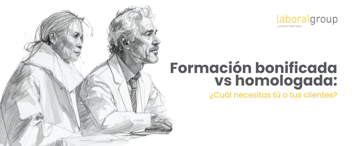 Formación bonificada vs homologada: ¿Cuál necesitas tú o tus clientes?
